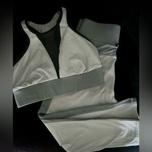 Gray Women's Athletic Top